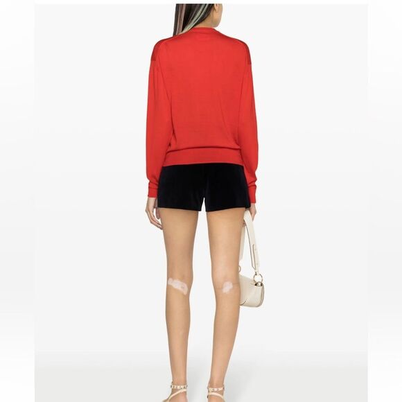 Zadig & Voltaire Emma cut-out-sleeves wool jumper Sweater NWT FLAWED - Picture 8 of 14